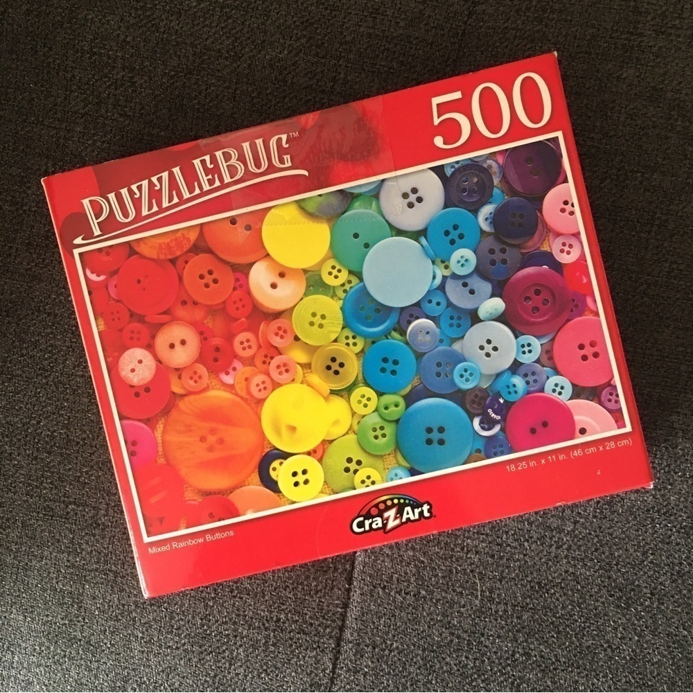 “Buttons” Theme Jigsaw Puzzle, 500 pieces